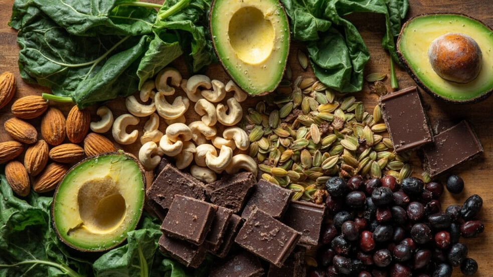 magnesium rich foods list - hero image