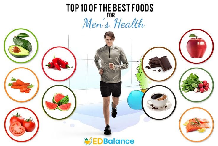 top ten of the best foods for men's health