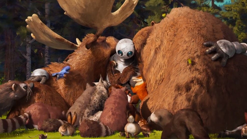 MV5BMTVhNDljNDAtZjIyMy00ZmY0LWJkYjYtZTQyMmI4NDdkOGFjXkEyXkFqcGdeQXVyMTU5ODM0Nzcw._V1_ Robô Selvagem: A animação imperdível da DreamWorks
