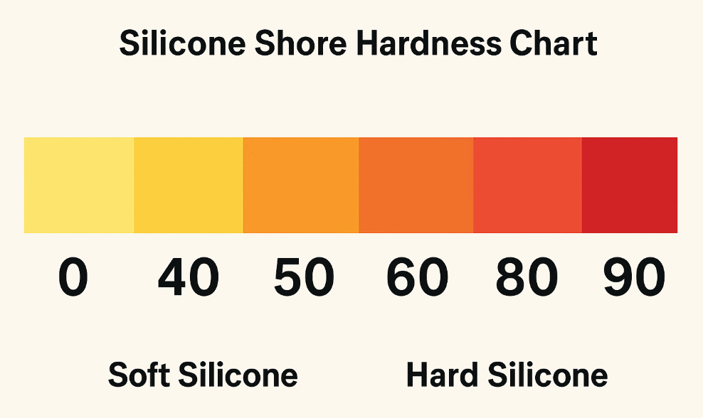 Silicone Shore Hardness Chart (Quick Reference)