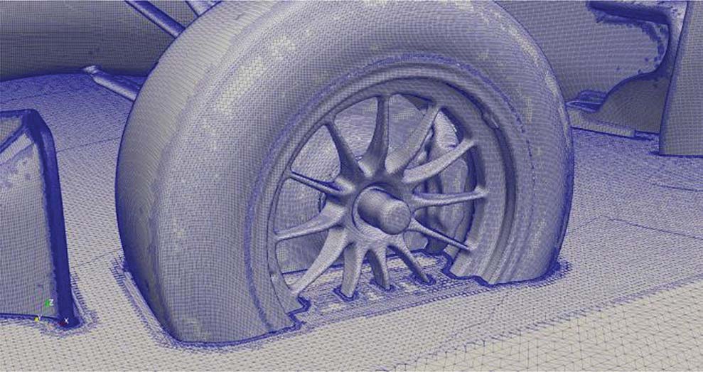 SAE paper, meshing of the tire and wheel