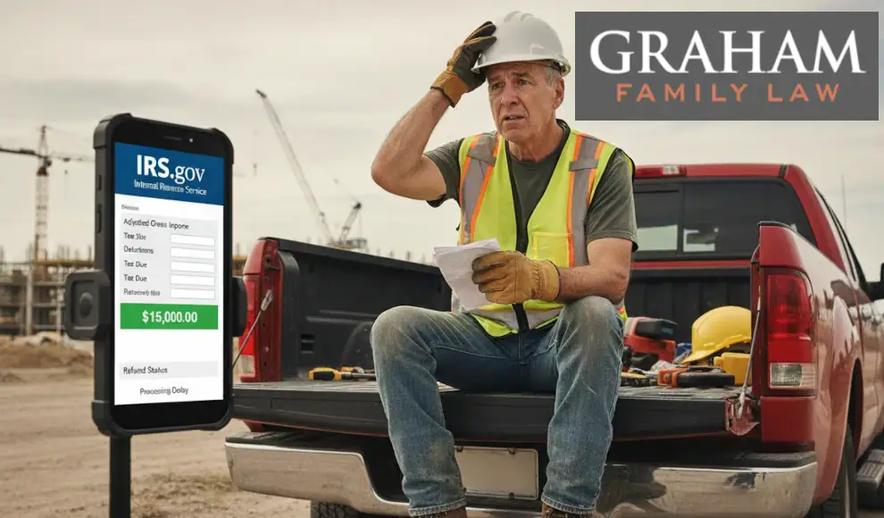 Tax Refund Garnishment Construction