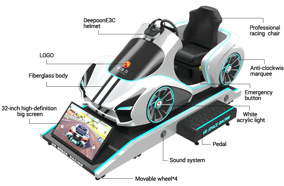 vr car racing simulator