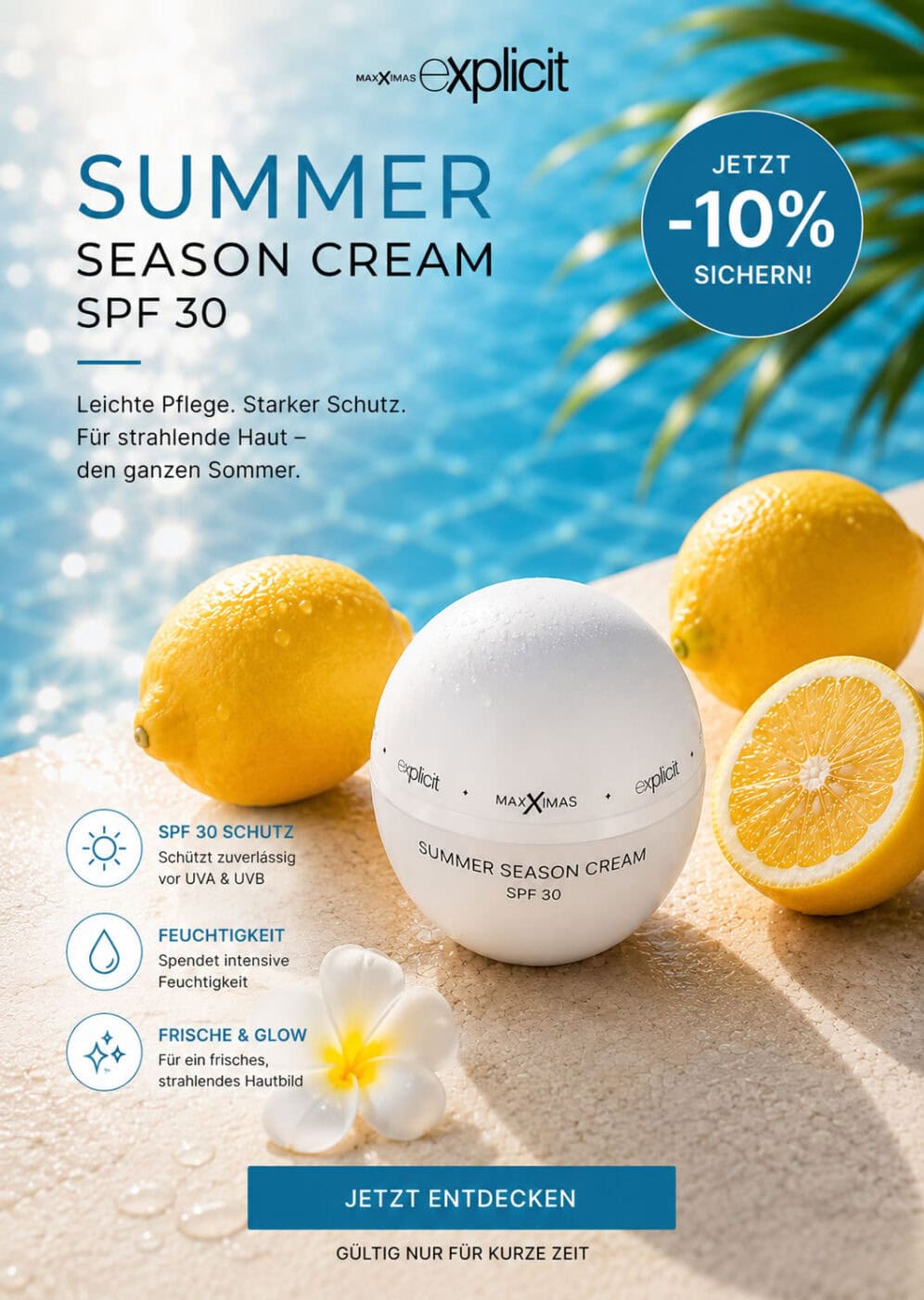 explicit Summer Season Skin Protection Cream SPF 30