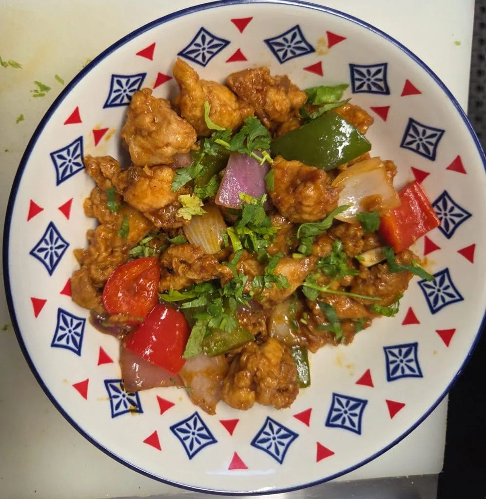 Chicken Chilly w/ Rice