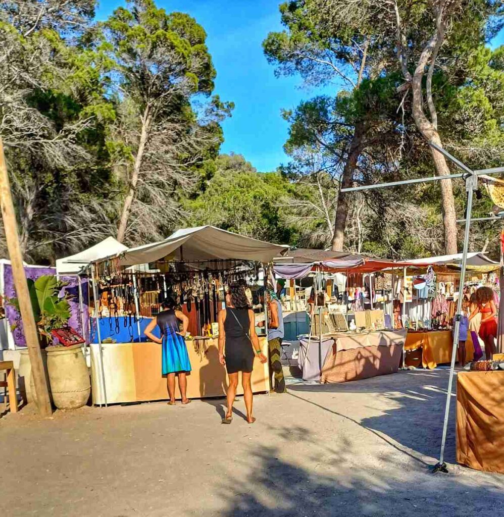 Mercatino hippie ad Ibiza