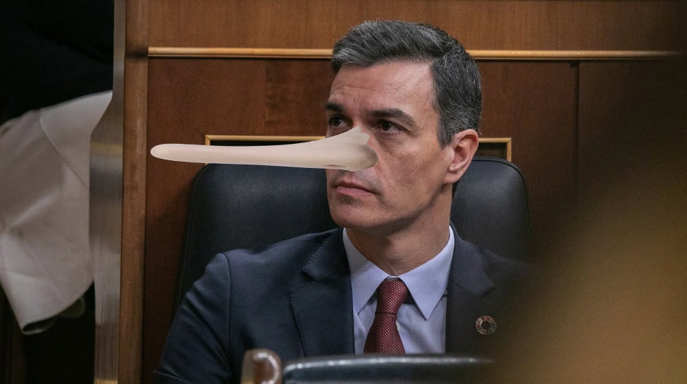 Sánchez es falso y mentiroso