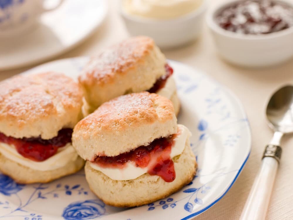 Afternoon Tea - Scones, cream and jam