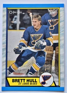 Brett Hull O-Pee-Chee 1989 Card#186