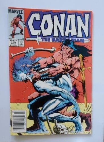 Conan The Barbarian #168 Comic June 1985 "Barbarian Death Song"