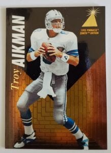 Troy Aikman Pinnacle Zenith Edition 1995 NFL Card #Z66