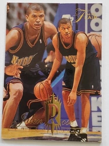 Jalen Rose Flair 1994-95 Card #207