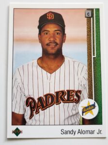 Sandy Alomar Jr. Upper Deck 1989 Card #5