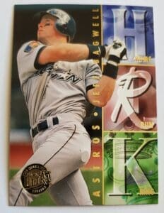 Jeff Bagwell Fleer Ultra "Gold Medallion" 1995 Card #7 of 10 Houston Astros