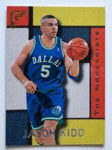Jason Kidd Topps Gallery 1996 #Card 22 Dallas Mavericks