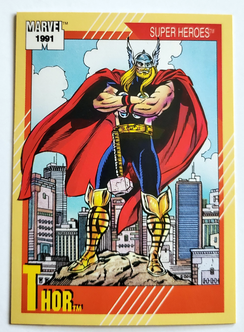 Marvel 1991 Singles- Thor Card #48