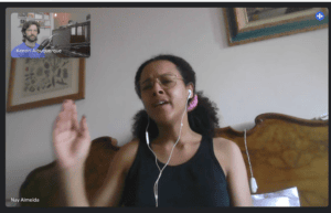 Aula de canto particular online com kendri Albuquerque