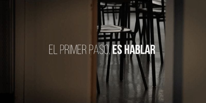 El primer paso es hablar