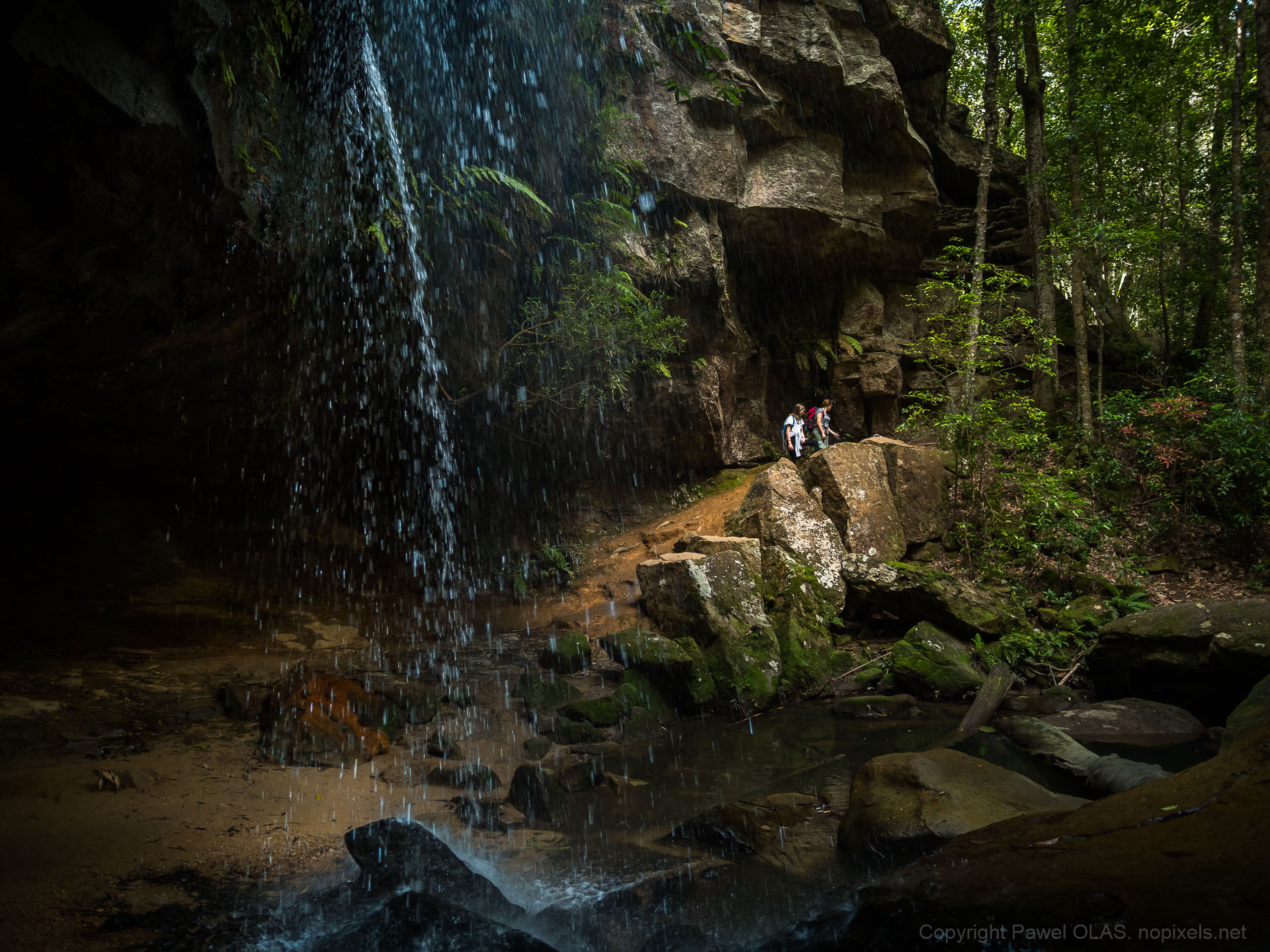 Burgess falls track horseshoe falls Geriatric Hiker