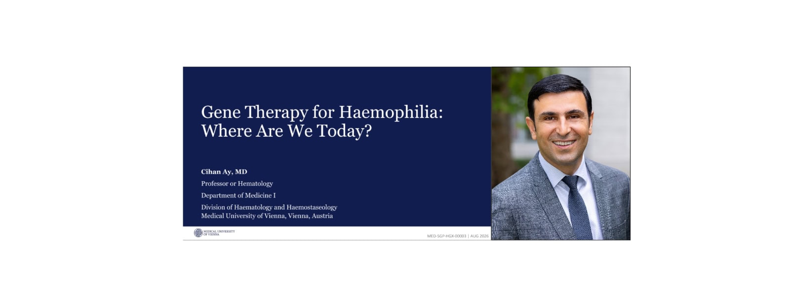 HSS Hosts Regional Webinar on Gene Therapy for Haemophilia