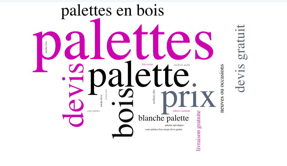 devis palettes europe Tunisie