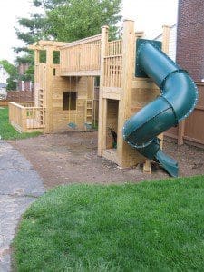 Real Wood Real Fun playset backyard playset popular diy project MyFixitUpLife