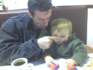 Mark and Jack at the diner MyFixitUpLife