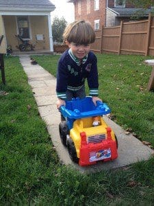 Jack and his dump truck MyFixitUpLife