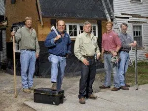 Cast of 'This Old House' (from left) Roger Cook, Richard Trethewey, Tom Silva, Kevin O'Connor and Norm Abram MyFixitUpLife