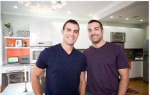 Hosts of HGTV's Kitchen Cousins - John Colaneri (left) and Anthony Carrino (right) MyFixitUpLife