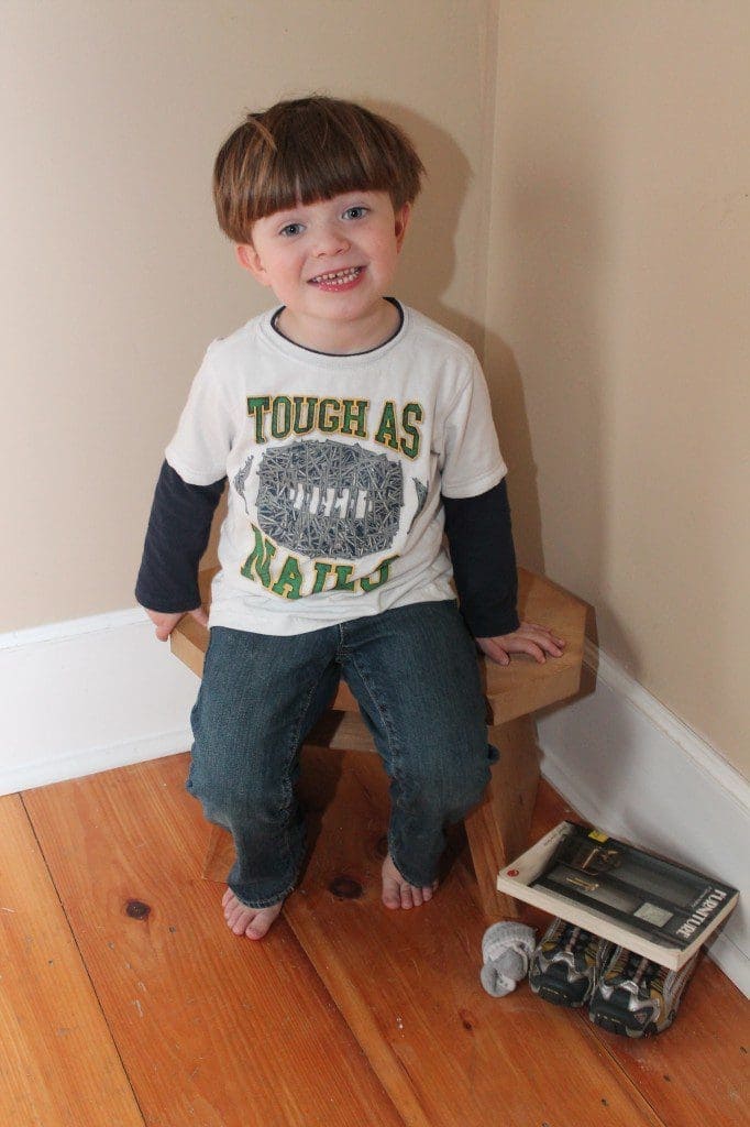 Jack's Cute Kid Bench Jack's Stool