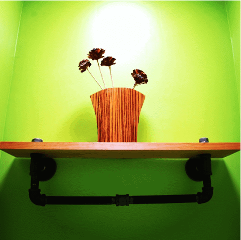 DIY Decor Steam punk shelf MyFixitUpLife How to make a steampunk bathroom shelf MyFixitUpLife MyFixitUpLife DIY Decor Steam punk shelf MyFixitUpLife