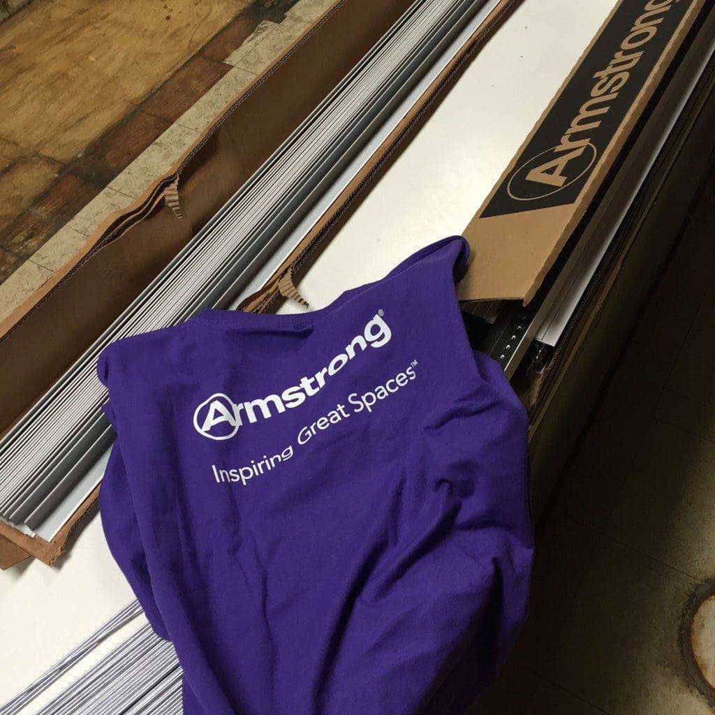 Georges Place Food Network AMERICAN DINER REVIVAL Armstrong ceiling Food Networks American Diner Revival show We stayed up all night to help MyFixitUpLife MyFixitUpLife George's Place Food Network AMERICAN DINER REVIVAL Armstrong ceiling