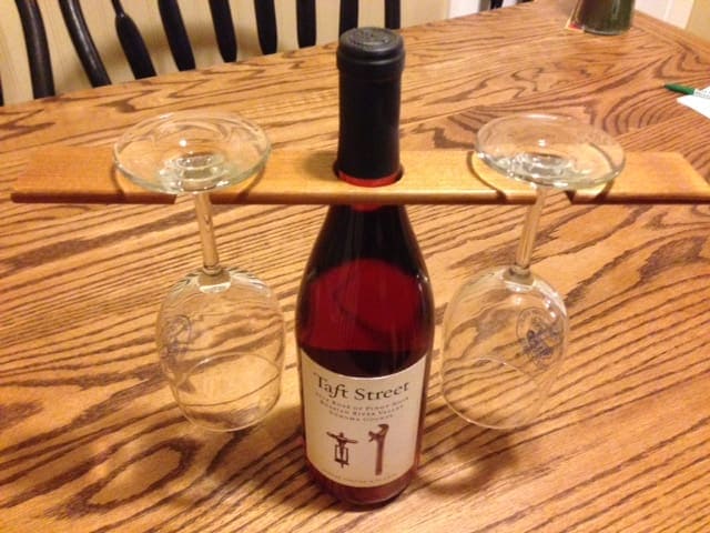 2015 Allison Oropallo Wine Buddy A wood wine buddy is easy to make and easy to give MyFixitUpLife MyFixitUpLife Allison Oropallo made this Wood Wine Buddy which was inspired by her dad You'll have to watch the video below to find out how.