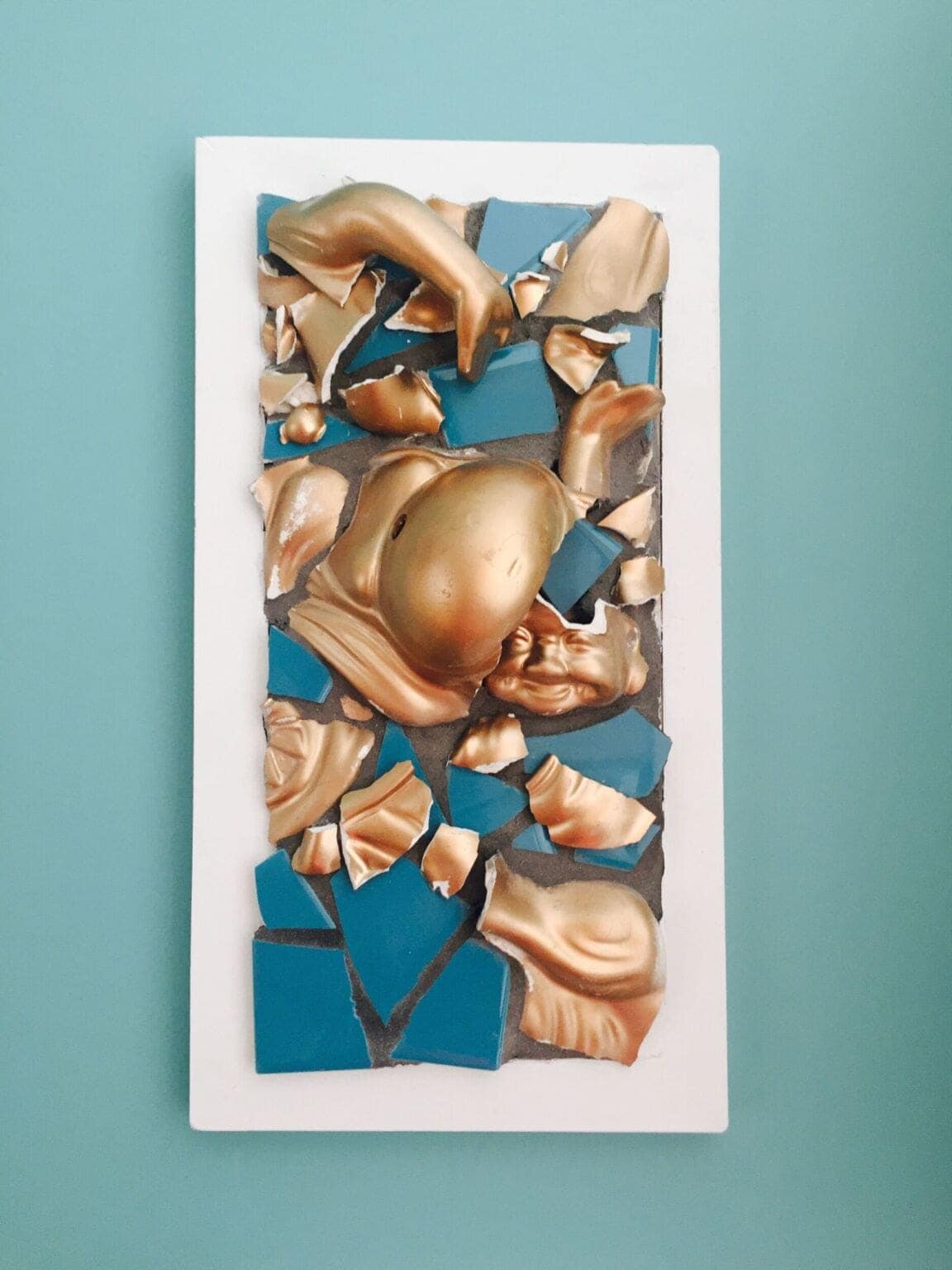 2015 MyFixitUpLife tara dara DIY Con Buddha mosaic Repurpose broken treasures How to make a tile mosaic with TaraDara MyFixitUpLife MyFixitUpLife 2015 MyFixitUpLife tara dara DIY Con Buddha mosaic how to make a tile mosaic