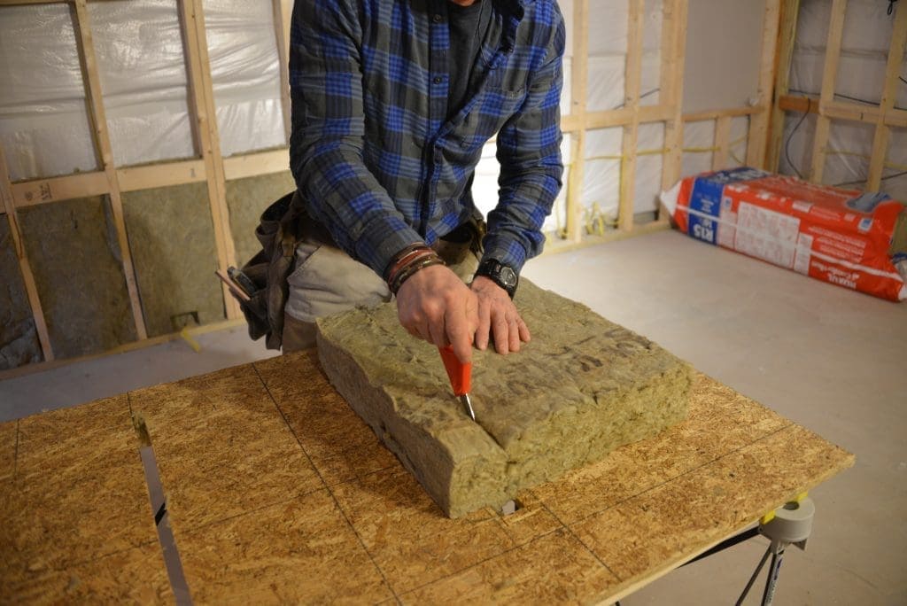 2016 MyFixitUpLife Roxul Insulation Knife Mark Basement renovation Home Improvement Video Insulate a basement faster easier safer MyFixitUpLife MyFixitUpLife Home improvement