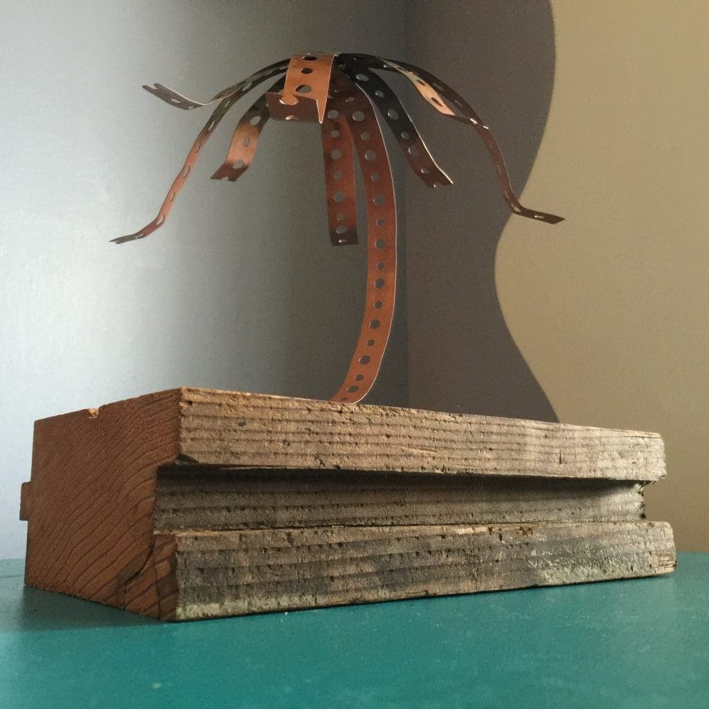 MyFixitUpLife Bernzomatic Torchbearer Palm Treejpg9812 Creating memories using a torch copper and easy table top DIY MyFixitUpLife MyFixitUpLife table top DIY