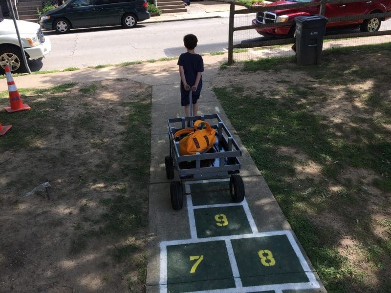 MyFixitUpLife Wagon Made With LOve Minwax1630 Made with love Rejuvenating my kids wood wagon MyFixitUpLife MyFixitUpLife made with love
