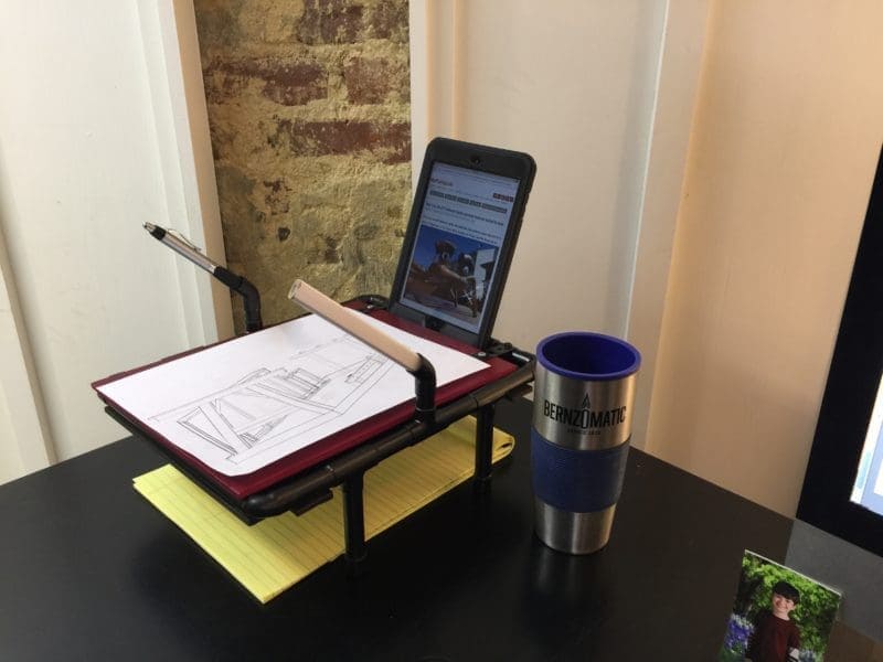 MyFixitUpLife Bernzomatic Desk Organizer 7810 Make this DIY desk organizer Its a great gift idea or home improvement MyFixitUpLife MyFixitUpLife diy desk organizer