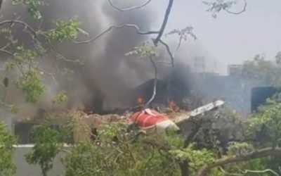 ভারতের আহমেদাবাদে ভয়াবহ বিমান দুর্ঘটনা, নিহত অন্তত ১৩৩ জন