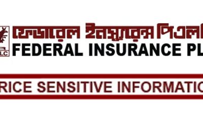 Price Sensitive Information Of Federal Insurance PLC