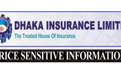 Price Sensitive Information Of Dhaka Insurance Limited