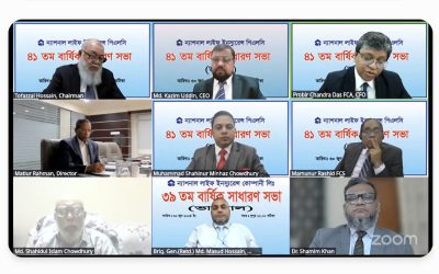 ন্যাশনাল লাইফ ইন্স্যুরেন্সের ৩৭ শতাংশ নগদ লভ্যাংশ অনুমোদন
