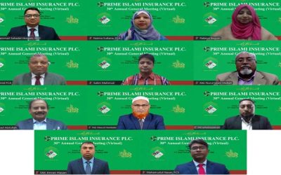 প্রাইম ইসলামী ইন্স্যুরেন্স’র বার্ষিক সাধারণ সভা অনুষ্ঠিত
