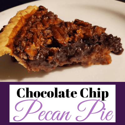 Chocolate chip pecan pie