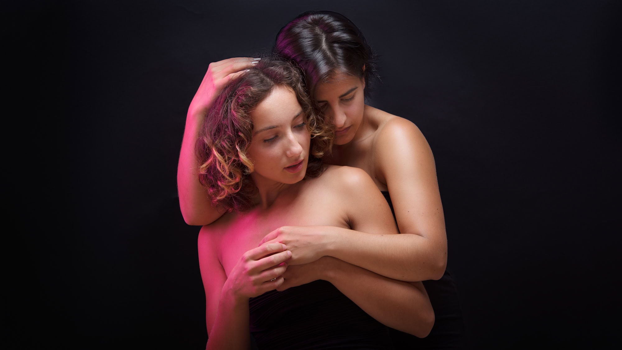 Studio portrait photo