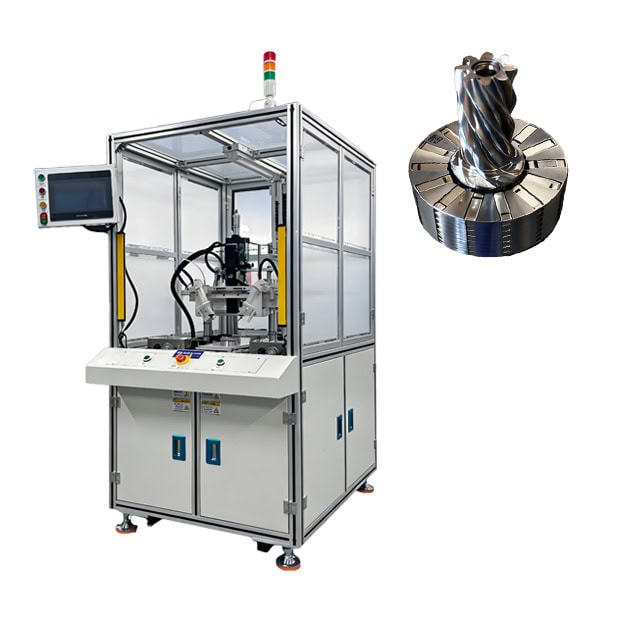 Máy dán keo và lắp nam châm tự động với rô-to bên trong