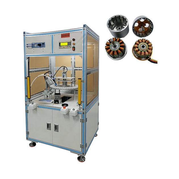 Máy dán keo và lắp nam châm tự động kiểu rotor ngoài