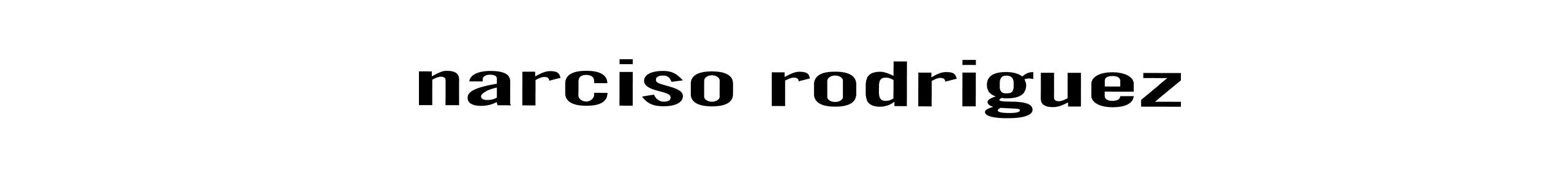 Narciso Rodriguez Perfumes Brand Logo