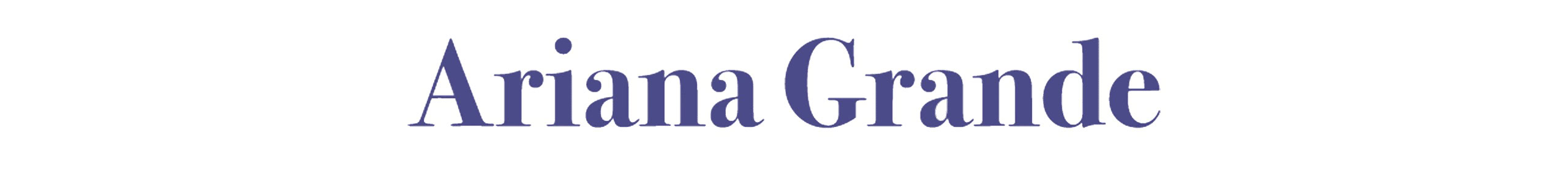 Ariana Grande Perfumes Brand Logo